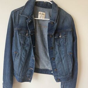 Old Navy Dark Blue Denim Jacket